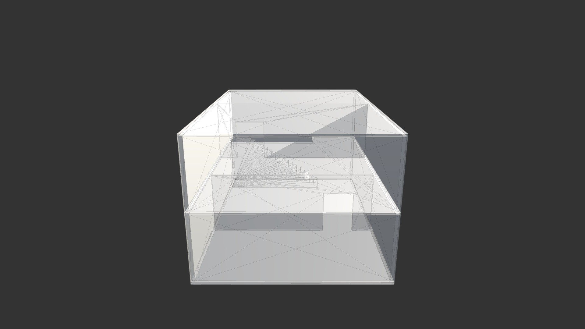 Simple Two Story Building - Closed
