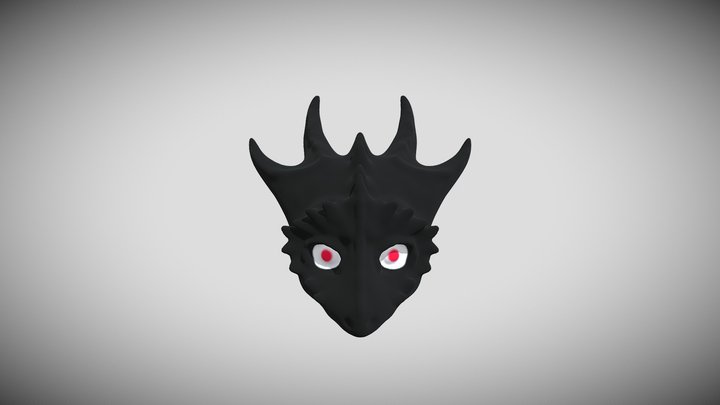 Dragon Head Sculpt, 1st 3D Model