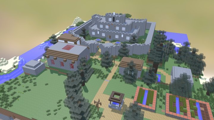 World Spawn 3D Model