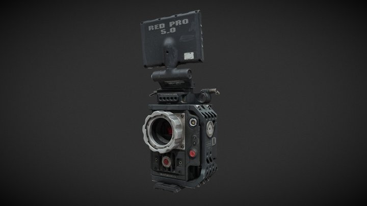 RED Digital Cinema Camera 3D Model