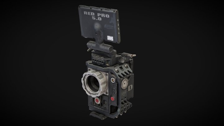 RED Digital Cinema Camera – Kostenloses 3D-Modell STL