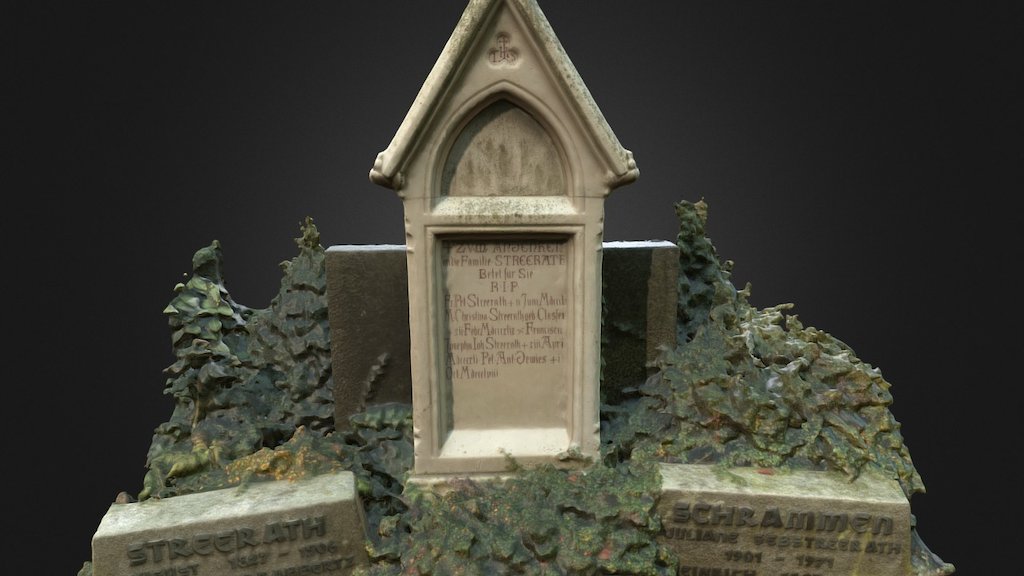 Keyenberg, Grave of Fam. Streerath — Sketchfab embed 3D viewer