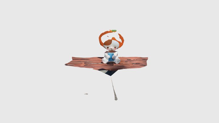 わだにゃん 3D Model