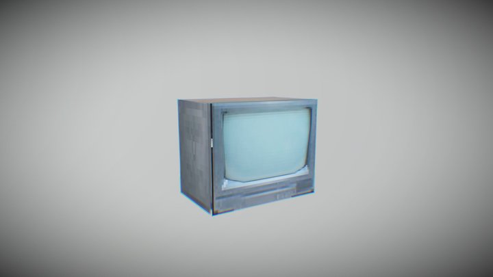 CTR TV PSX/PS1 Style 3D Model