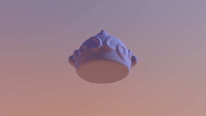 Organic Water Pool 3D Model