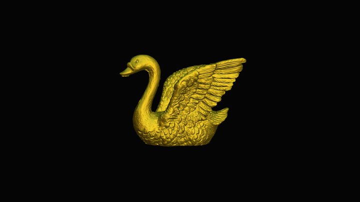 Swan – Kostenloses 3D-Modell STL