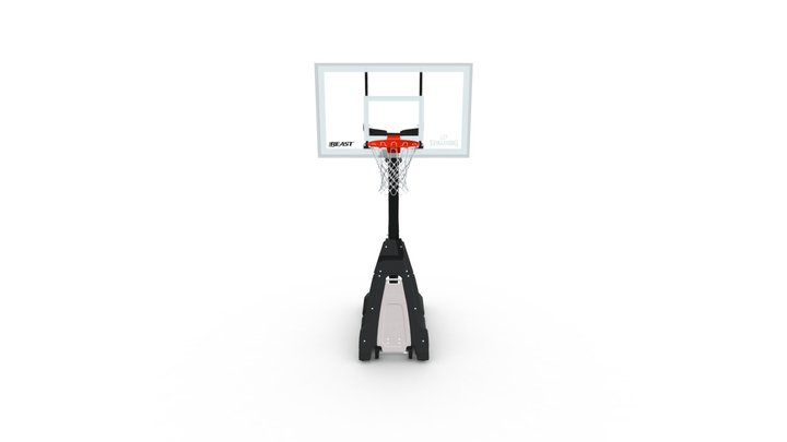 Spalding - The Beast Portable Basketball Hoop 3D Model