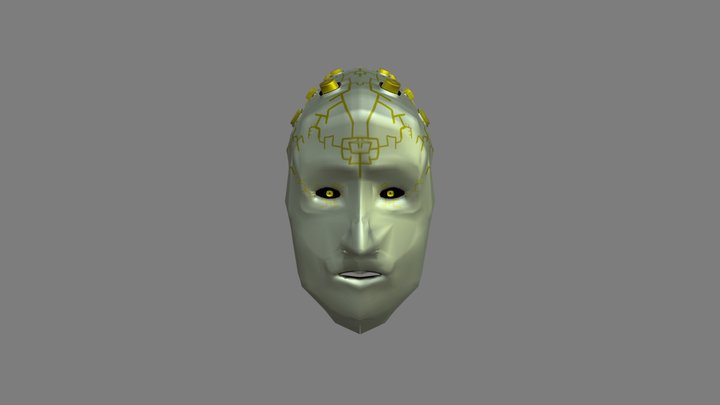 deRidder_Roy_3D_Highpoly-sculpt_head_2023 3D Model
