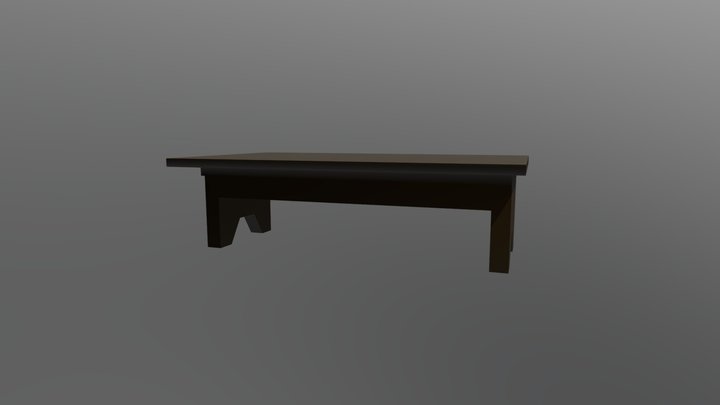 TavernTable04 3D Model