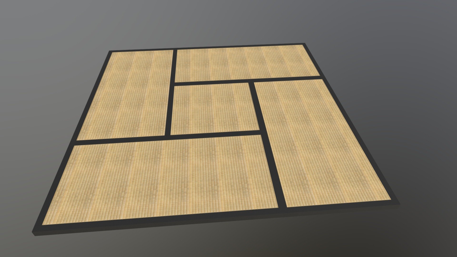 Tatami Set Tatami 7 3D model by Pitsnupong Boontanbood (LaWzz
