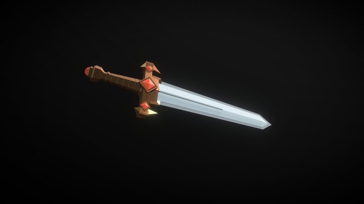 Practice Sword 1 3D Model