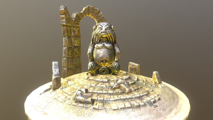 3D modeling Environment for Sea Creature 3D Model
