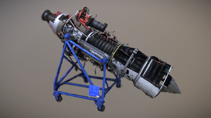 Turbo schaft engine Ivchenko AL-20 – Modèle 3D gratuit STL