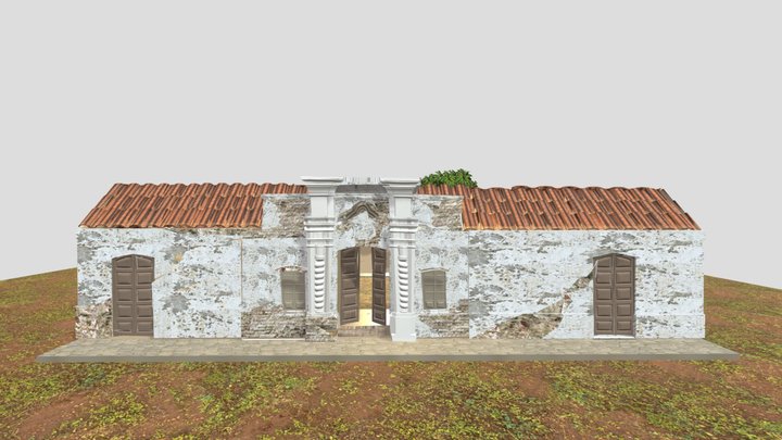 Casa Colonial de 1869 - Actual Casa Historica 3D Model