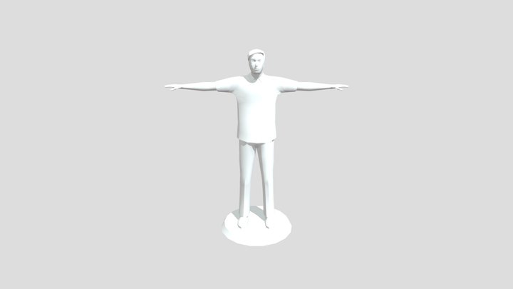 T-Pose Model 3D Model