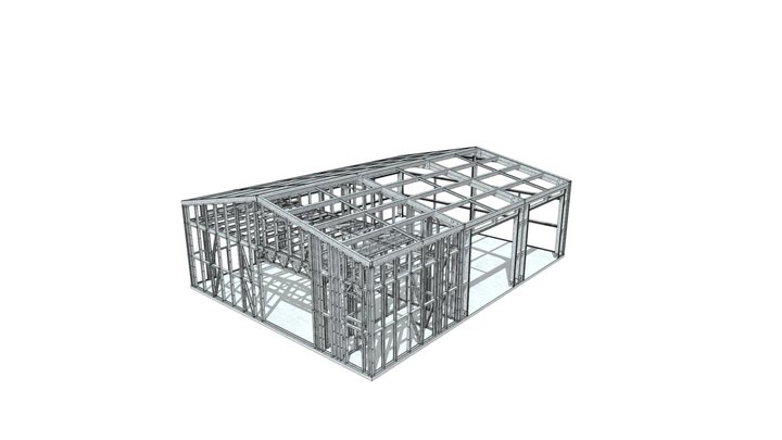 MH 9.0 x 12.0m Shed Concept 3D Model