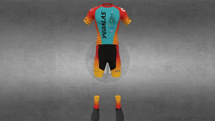 Echipament PEDALAS 2026 3D Model