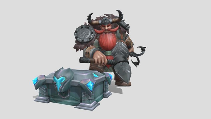 Franco (Frozen Warrior Skin) - MLBB