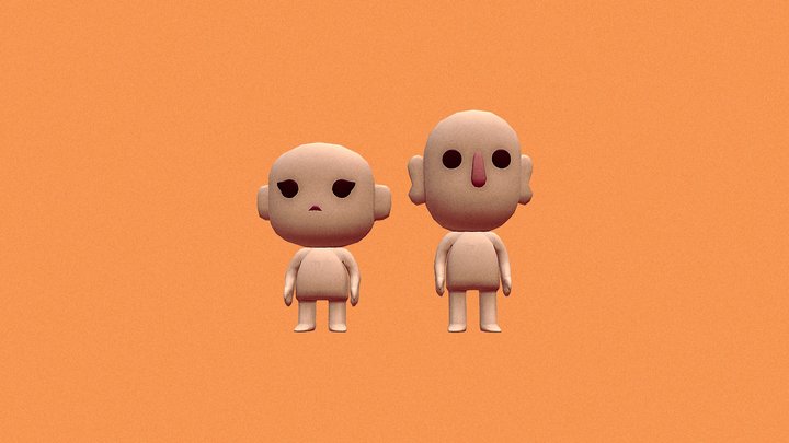 Muffin & Jack (TOY) - WIP 3D Model