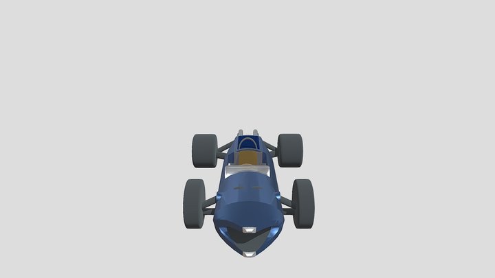 Eagle-WestLake 1964 F1 car 3D Model