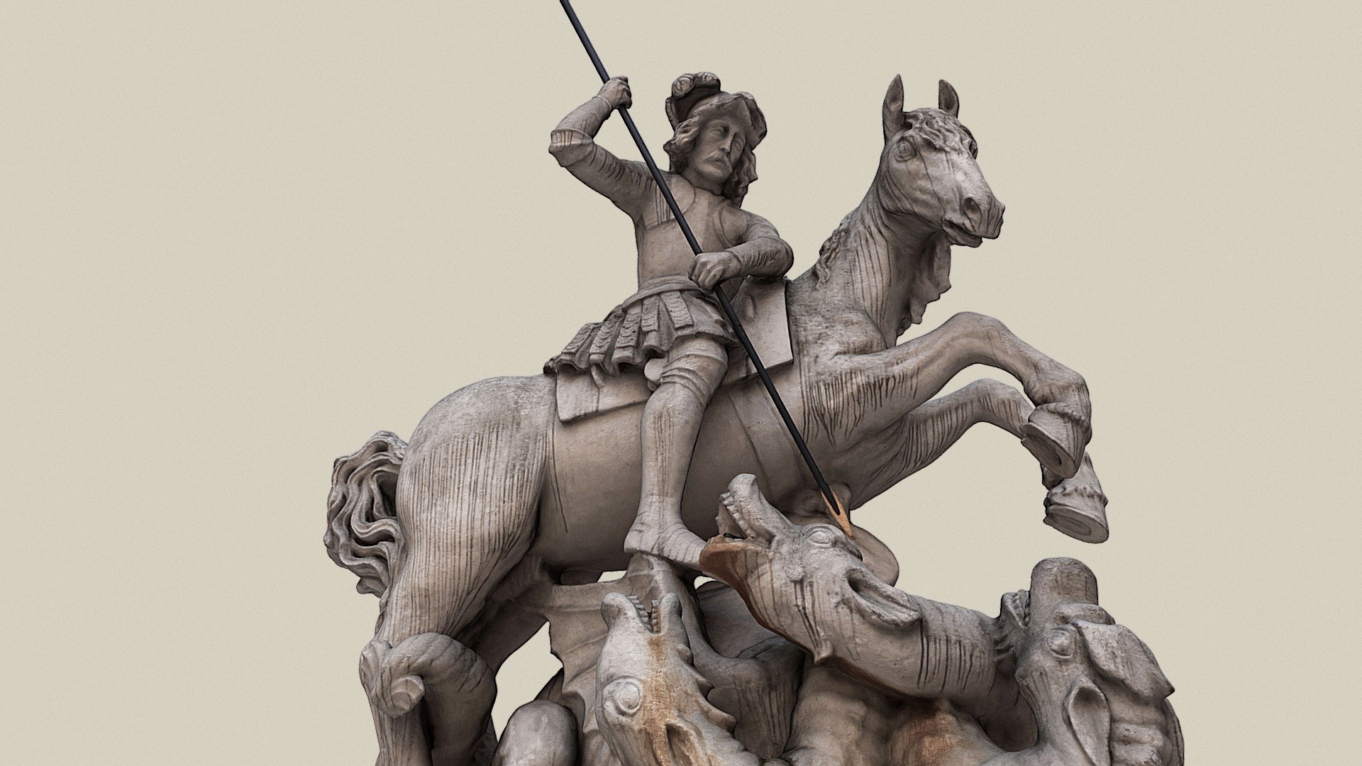 Hl. Georg — Sketchfab embed 3D viewer