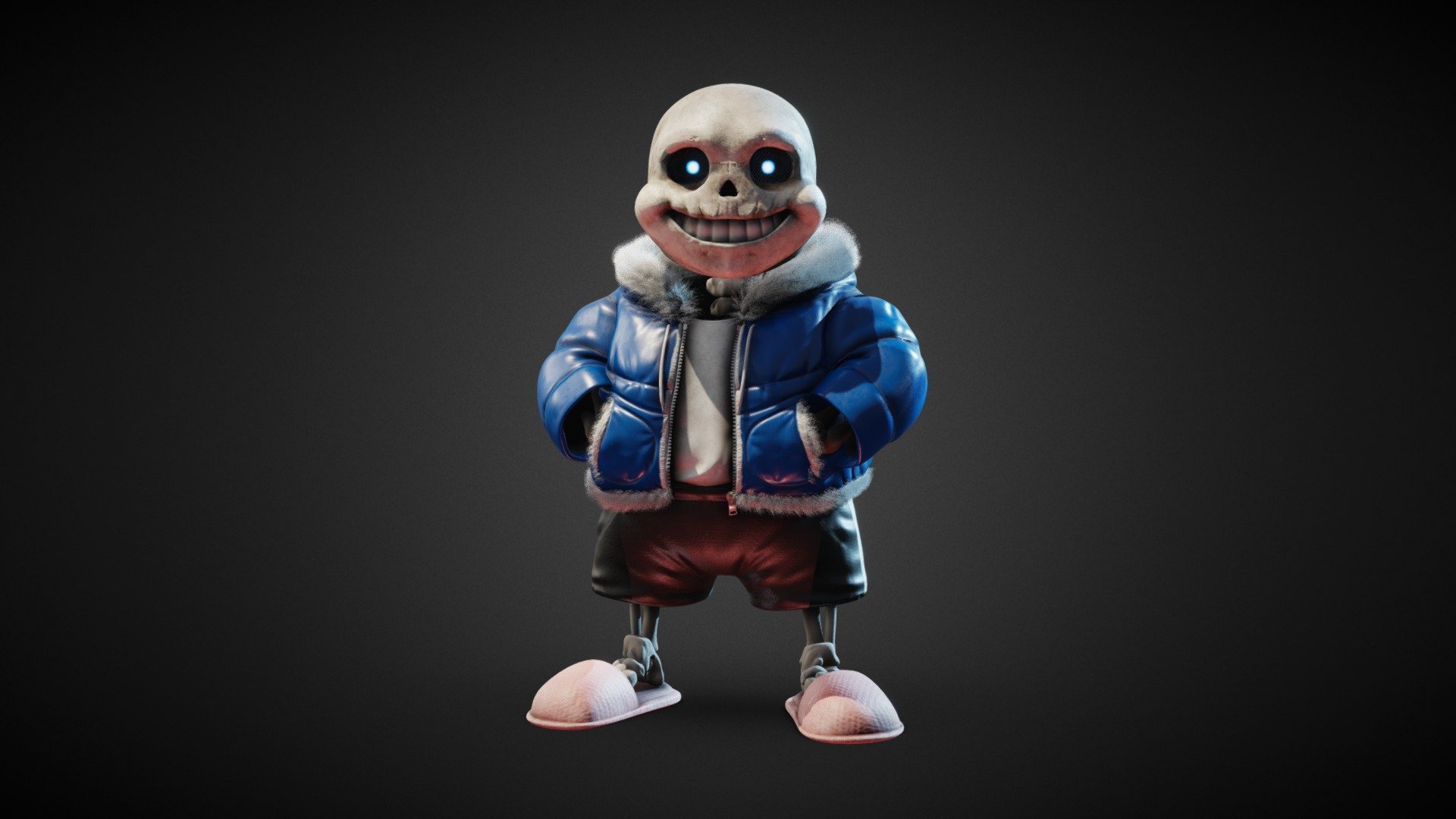 ♥ DOWNLOADABLE SANS MODEL NOW AVAILABLE! ♥