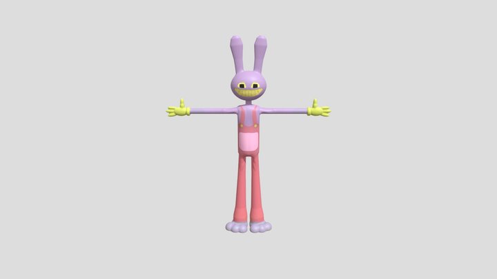 Jax TADC 3D model rigged
