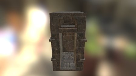 Crypt for "Hope is in 23" Game 3D Model