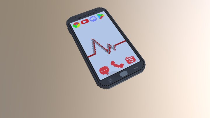 phone model For Omcolorful Servers 3D Model