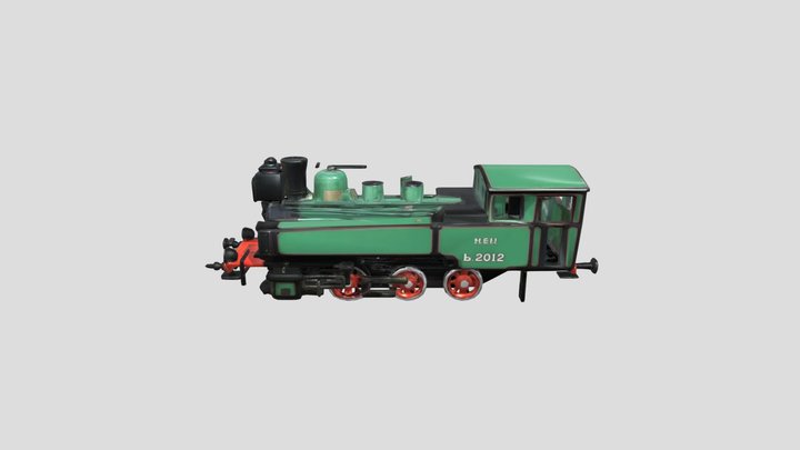 steam train 3D Model