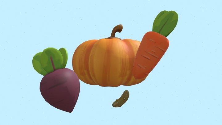 Vegetables 3D Model