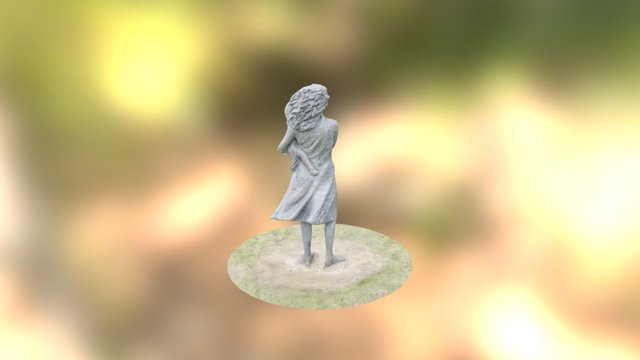 Aboriginal Family (woman) 3D Model