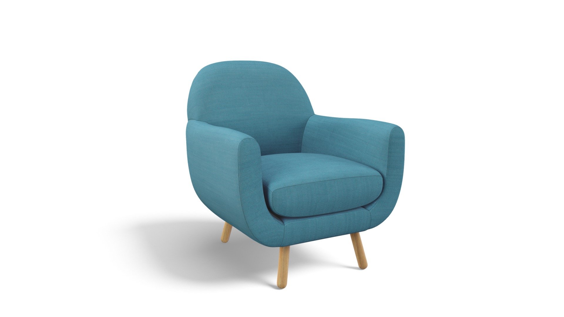 Jonah Armchair, Marine Blue