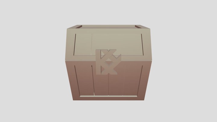 Zelda Chest Intro 3D Model