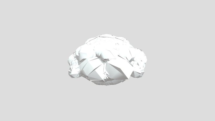 Crappy cloud with 0 materials 3D Model