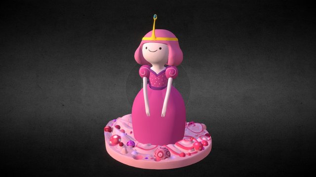 Princess Bubblegum 3D Model