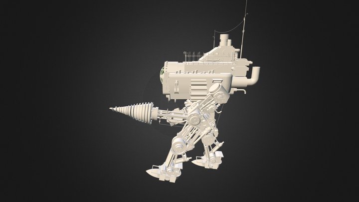 Bipedal Extraction Rig 3D Model