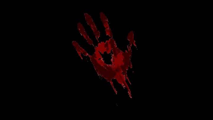 PSX Bloody Hand 3D Model