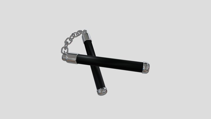 Nunchucks 3D Model
