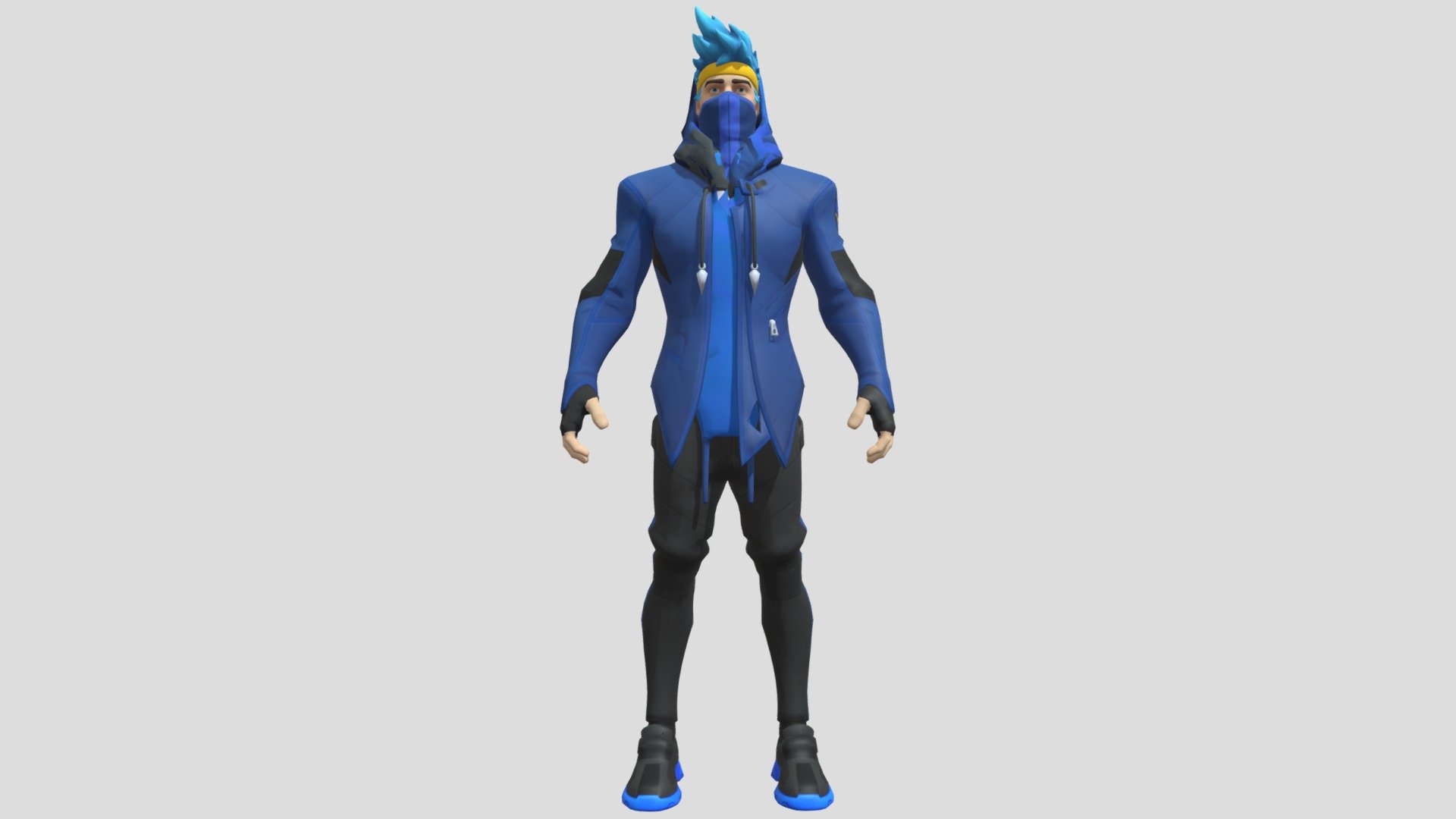 Ninja Fortnite Download Free 3d Model By 1fenil 1fenil 8a4df71