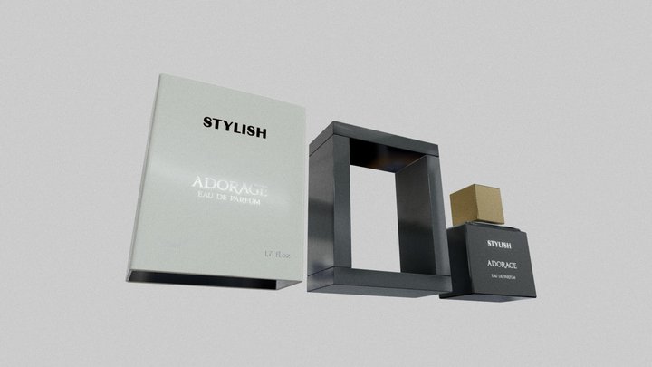 parfume - oggetti separati 3D Model