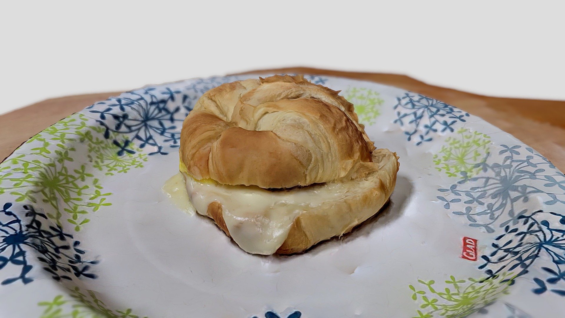 Canadian Bacon, Egg & Cheese Croissant