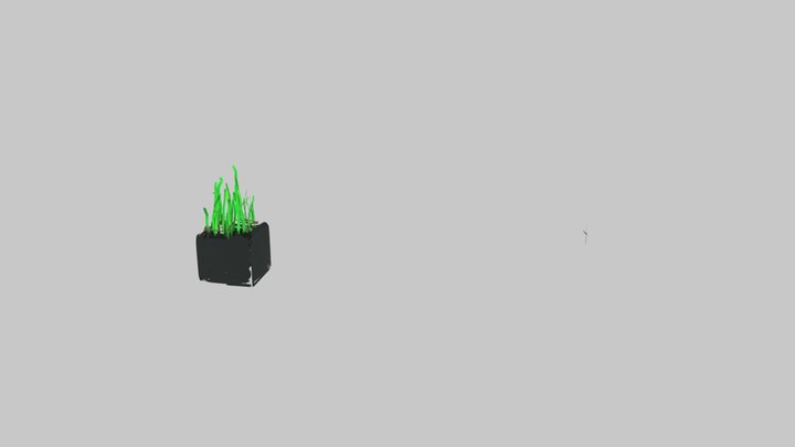 WHSC Scribble plant pot 3D Model