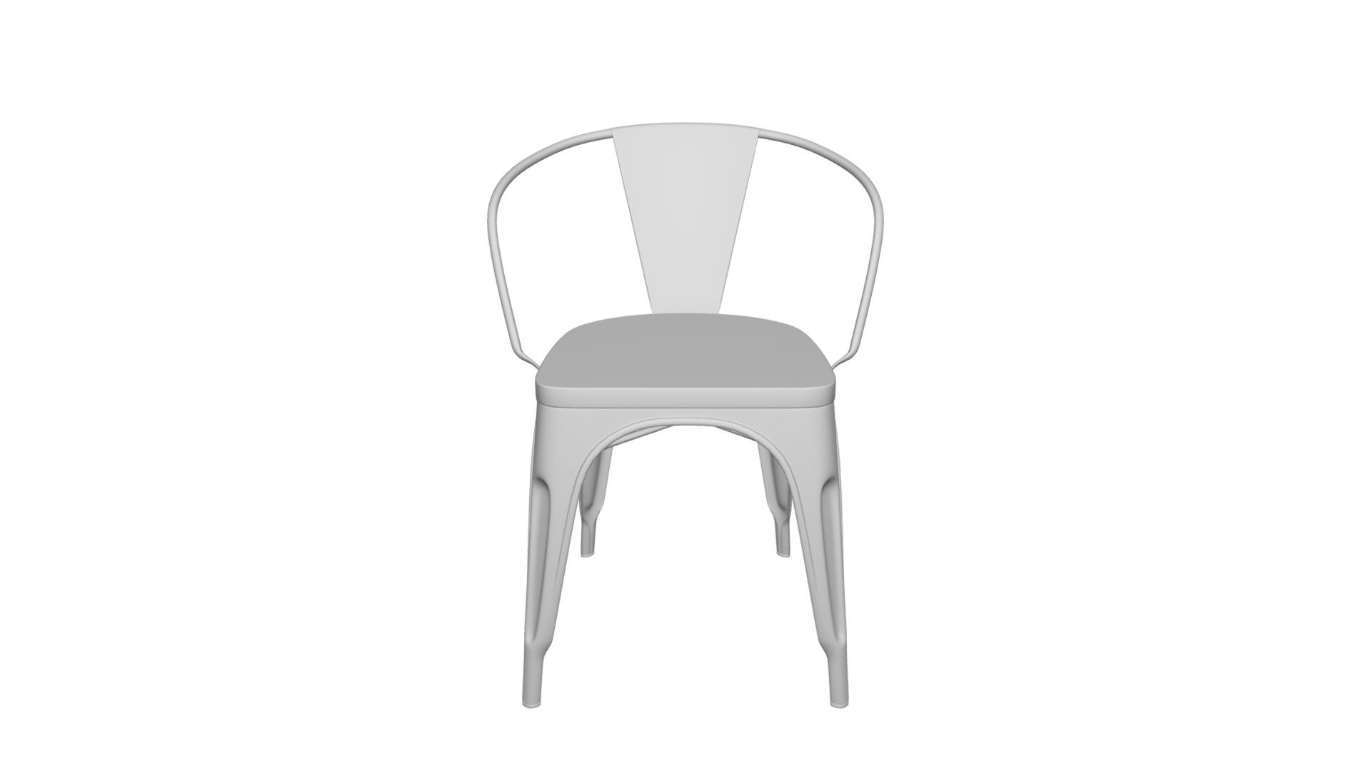 Marais chair Arms chrome. DG-HOME