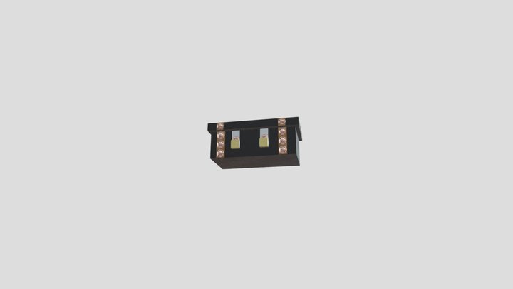 Dark Chest Lootbox 3D Model