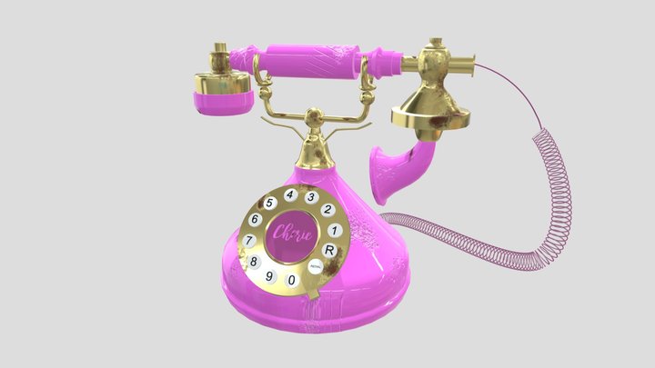 Old Phone 3D Model