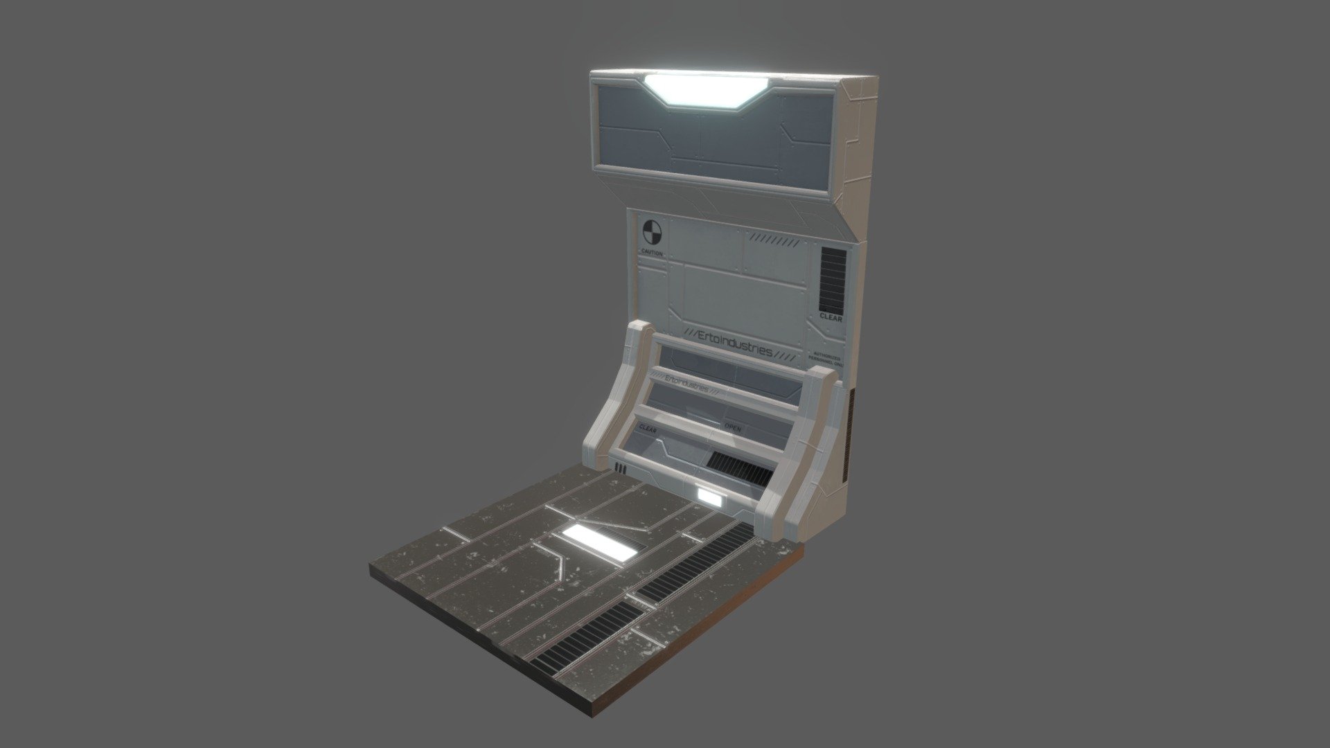 Modular Sci-Fi Wall and Floor Test 3