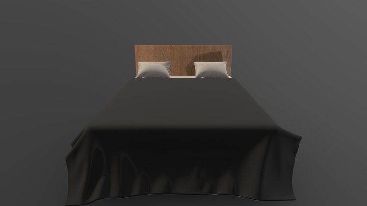 bed 3D Model