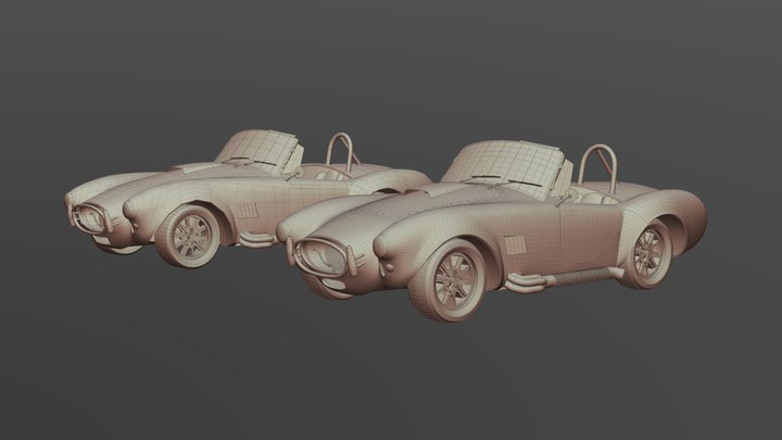 AC Cobra 3D Model