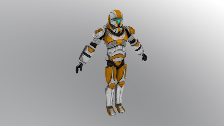 Star Wars - Republic Commando - Kamis 3D Model